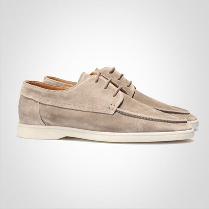 Herren Schnürboots Leder Braun