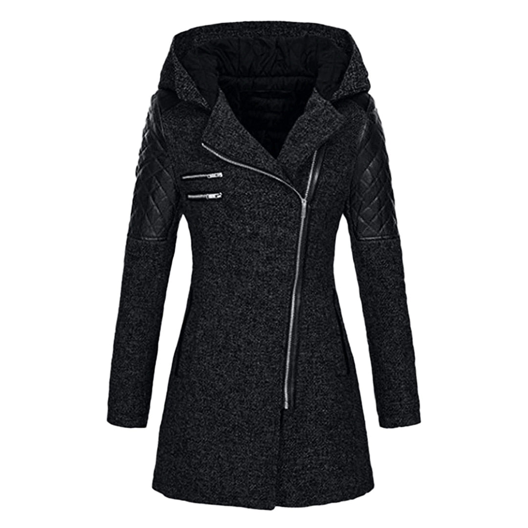 Eveloria Damen Wintermantel Lange Daunenjacke