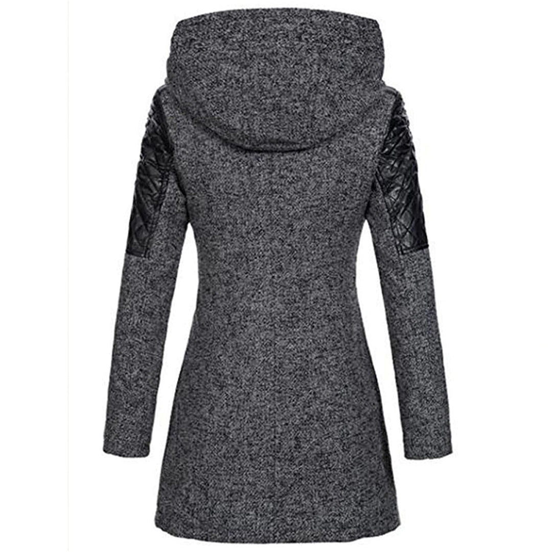 Eveloria Damen Wintermantel Lange Daunenjacke