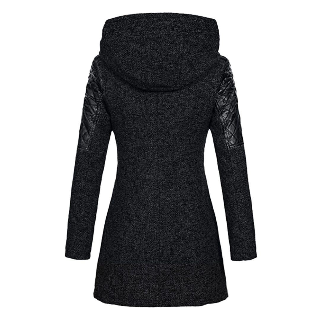 Eveloria Damen Wintermantel Lange Daunenjacke