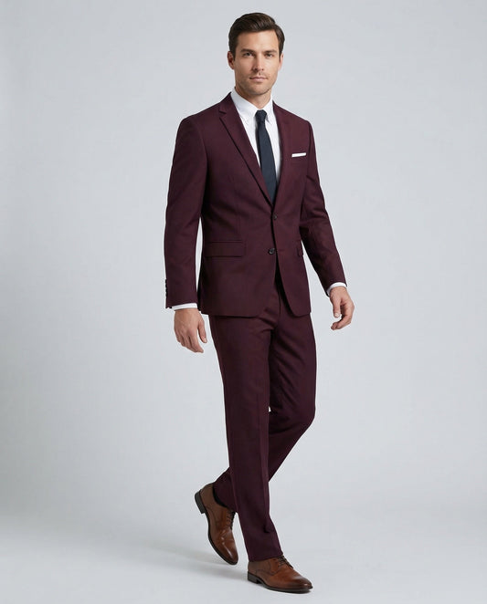 Herren Zweiteiler Anzug Konische Hose - Eveloria