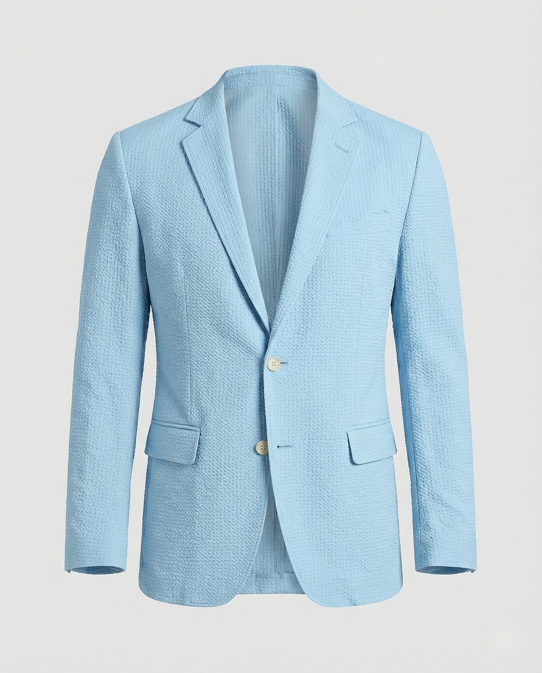 Herren Strukturblazer Tailliert - Eveloria