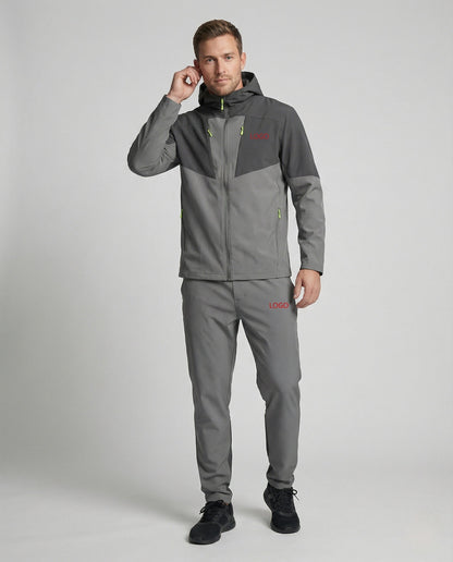 Herren Trainingsanzug Softshell Kapuze - Eveloria