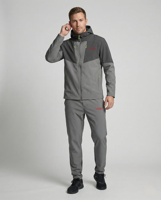Herren Trainingsanzug Softshell Kapuze - Eveloria
