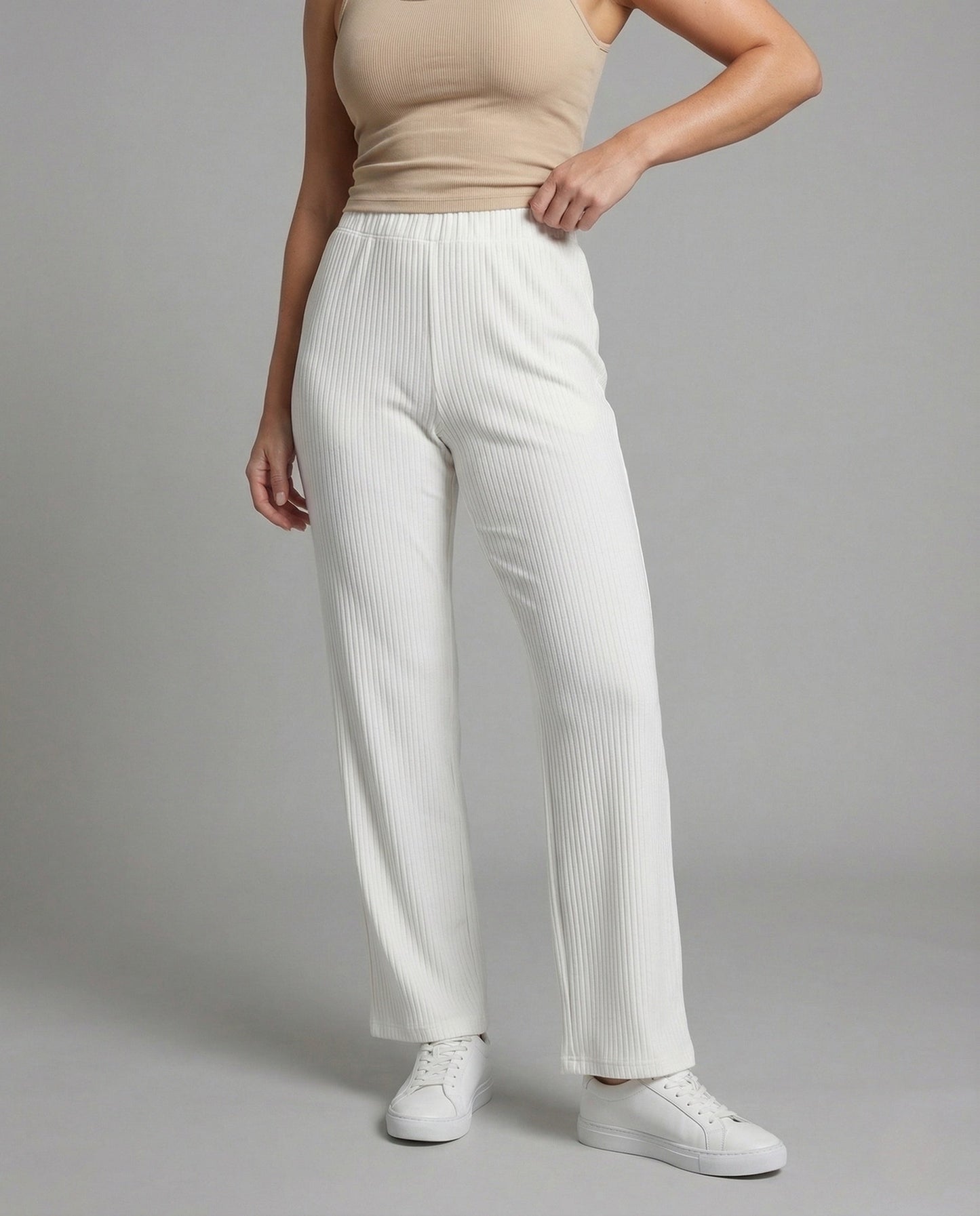 Damen Thermohose Cord Schwarz - Eveloria