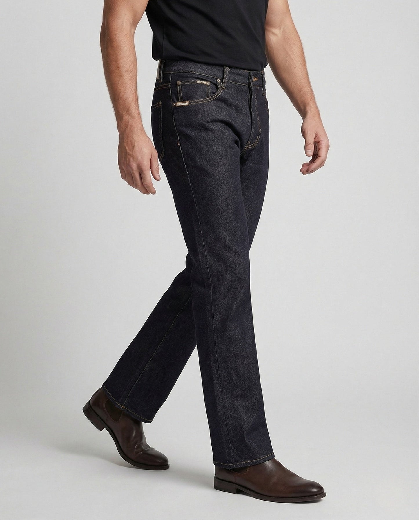 Damen High Waist Schlaghosen Jeans - Eveloria