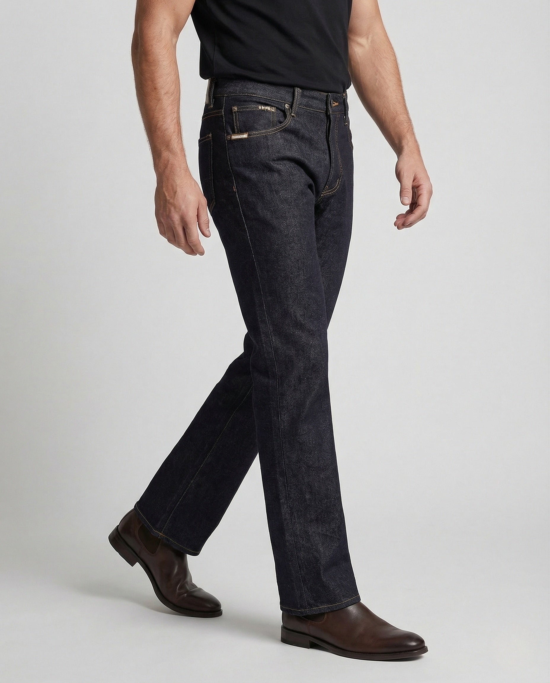 Damen High Waist Schlaghosen Jeans - Eveloria