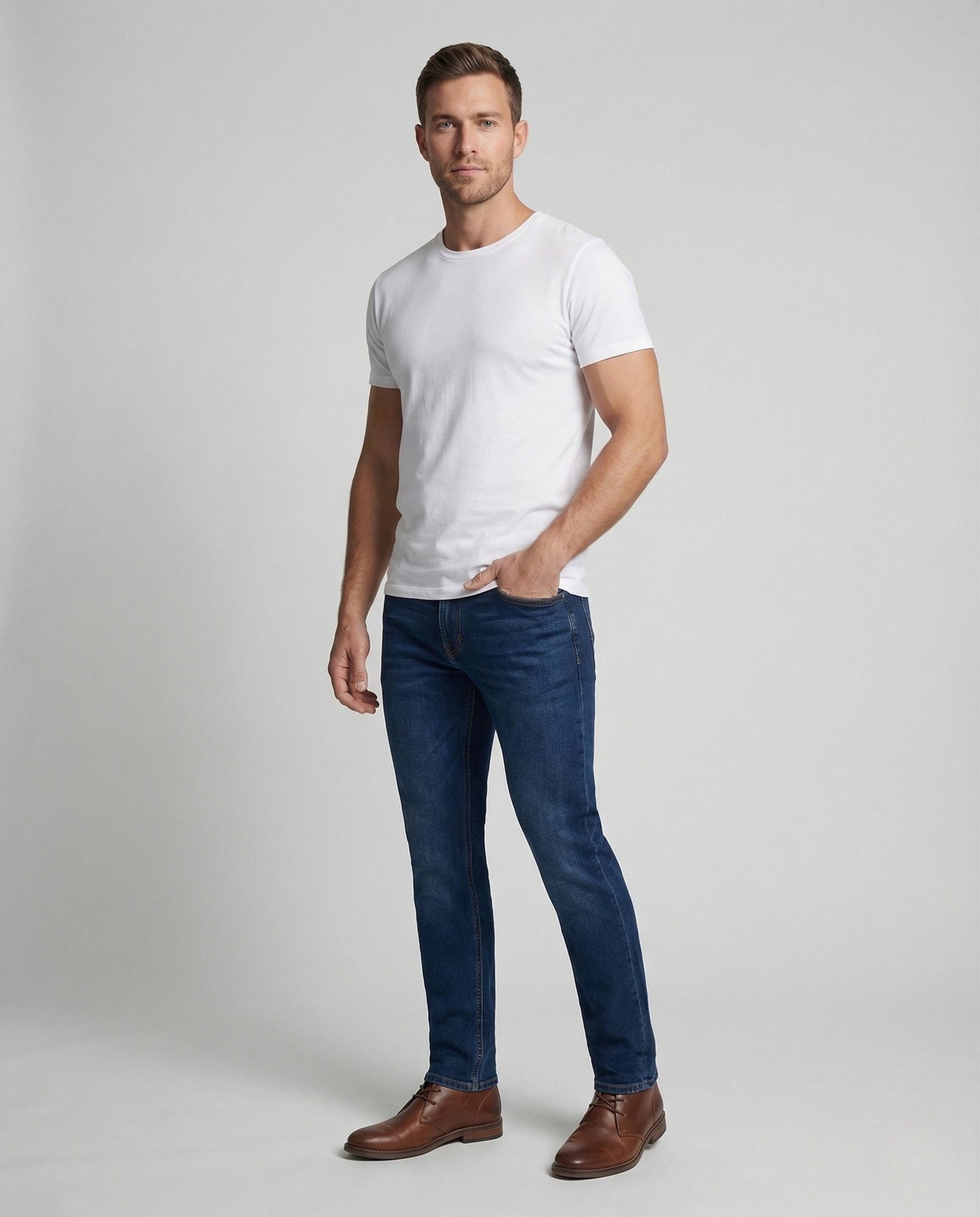 Herren Thermo Jeans Gerade - Eveloria