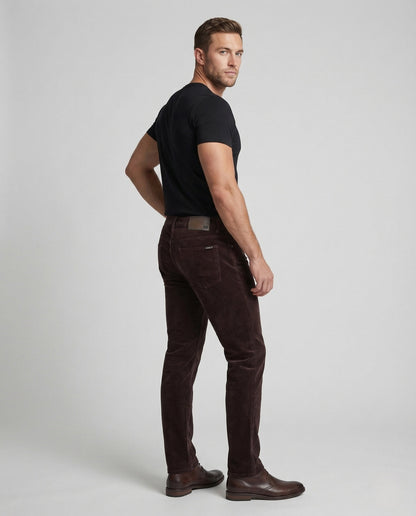 Herren Feincordhose Gerade - Eveloria