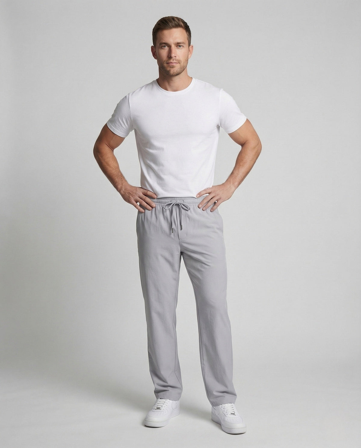 Herren Freizeithose Mikrofaser Tunnelzug - Eveloria