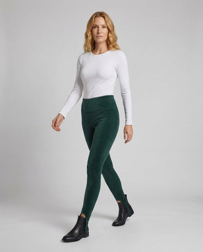 Damen Thermofleece Leggings Hoch Taille - Eveloria