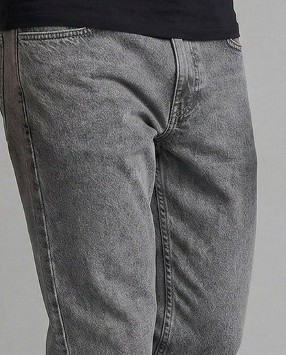 Herren Vintage Jeans Weite Bein Tiefes Bein