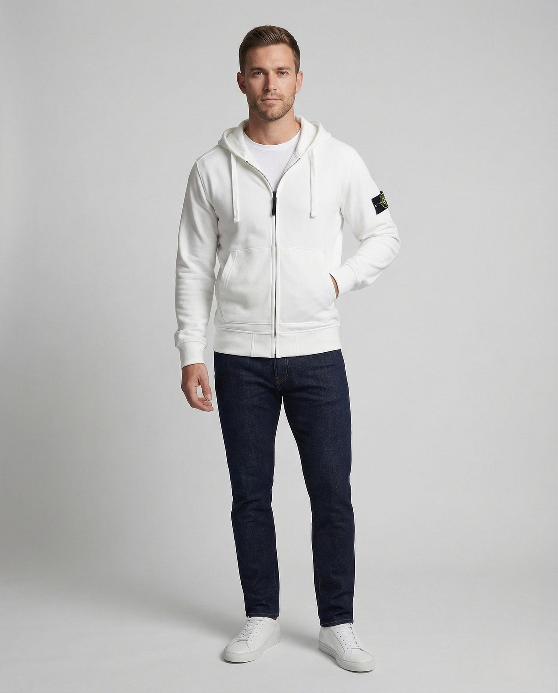 Unisex Kapuzen-Sweatjacke Reißverschluss - Eveloria