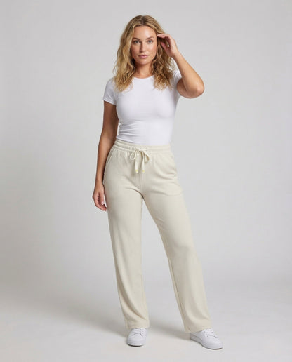Damen Freizeithose Elastisch Tunnelzug mit Taschen - Eveloria