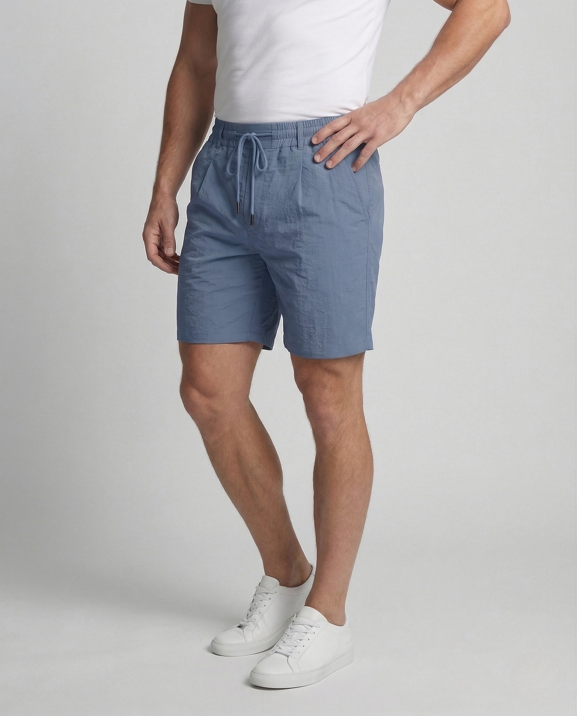 Herren Freizeitshorts Elastischer Bund Tunnelzug - Eveloria