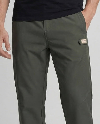Herren Cargohose Gerade Mit Utility-Tasche