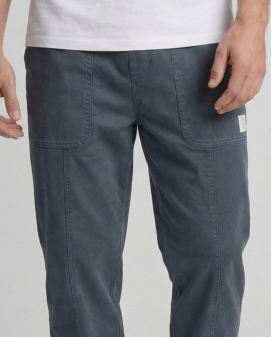 Herren Slim Jogginghose Baumwollmix Cargo Taschen