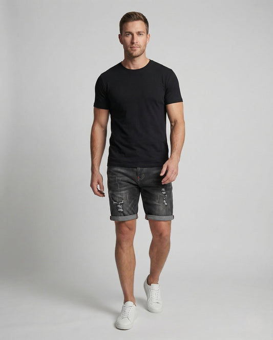 Herren Jeans Shorts Destroyed Elastikbund wird zu:
Herren Destroyed - Eveloria