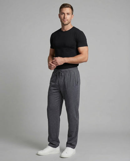 Herren Freizeithose Elastikbund Weit - Eveloria