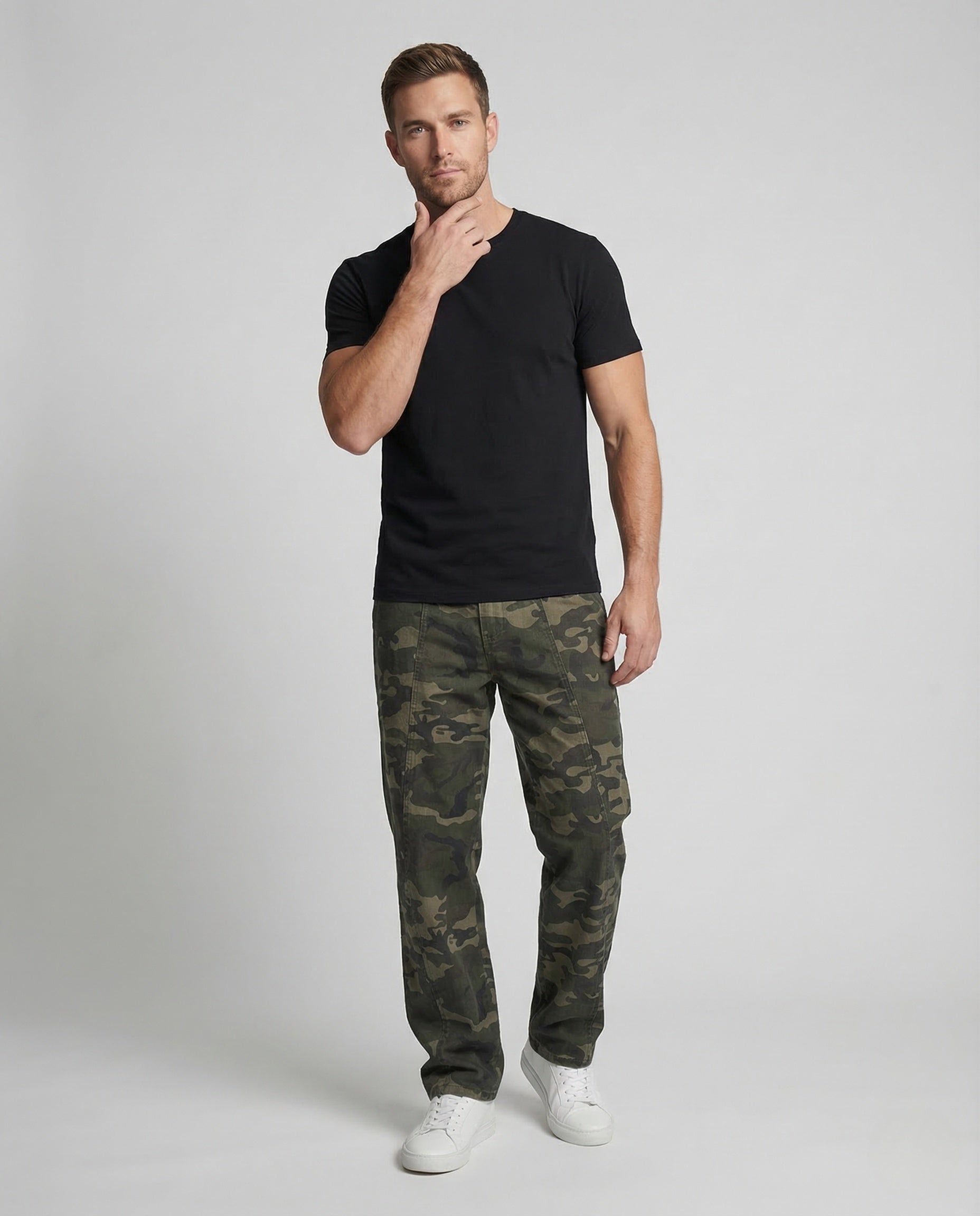 Unisex Cargohose Camouflage Gerade wird zu:
Unisex Cargohose - Eveloria