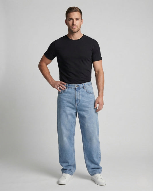 Herren Jeans Gerade Locker Fit - Eveloria