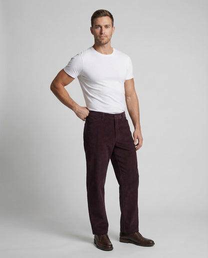 Herren Cordhose mit Beintasche Arbeitsbekleidung - Eveloria