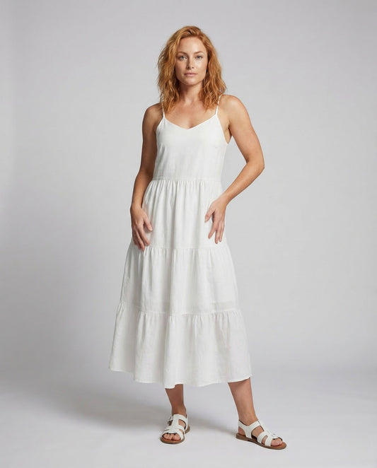 Damen Maxikleid Spaghettiträger Stufen wird zu:
Damen Maxikleid mit - Eveloria
