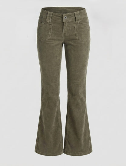 Damen Feincord Reithose