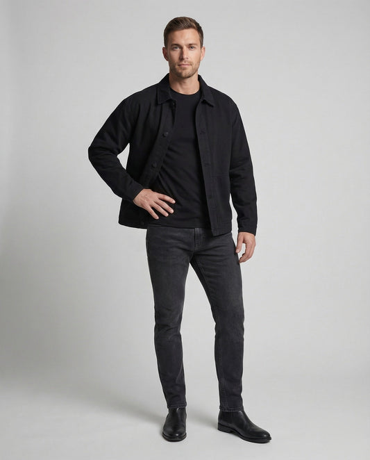 Herren Worker Übergangsjacke Baumwollmix - Eveloria