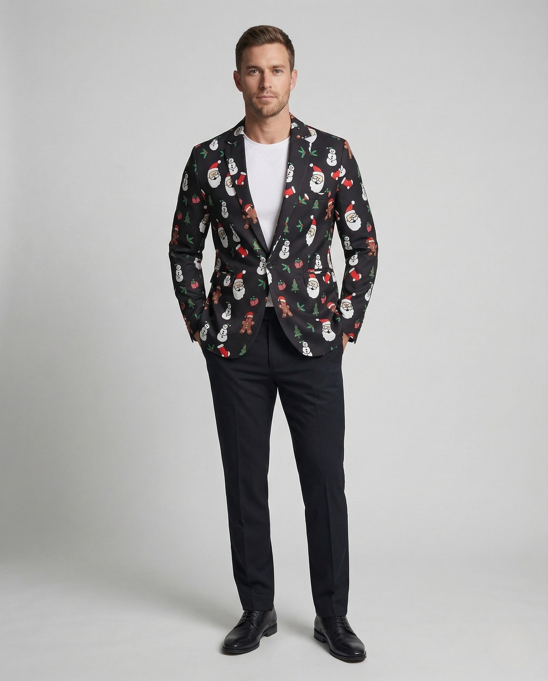 Herren Weihnachtssakko Slim Fit - Eveloria