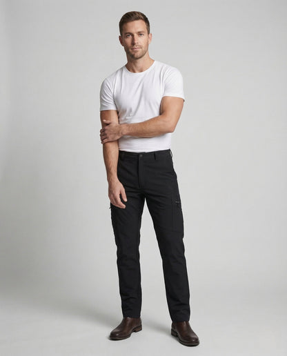 Herren Cargo-Hose Robust Gerade - Eveloria