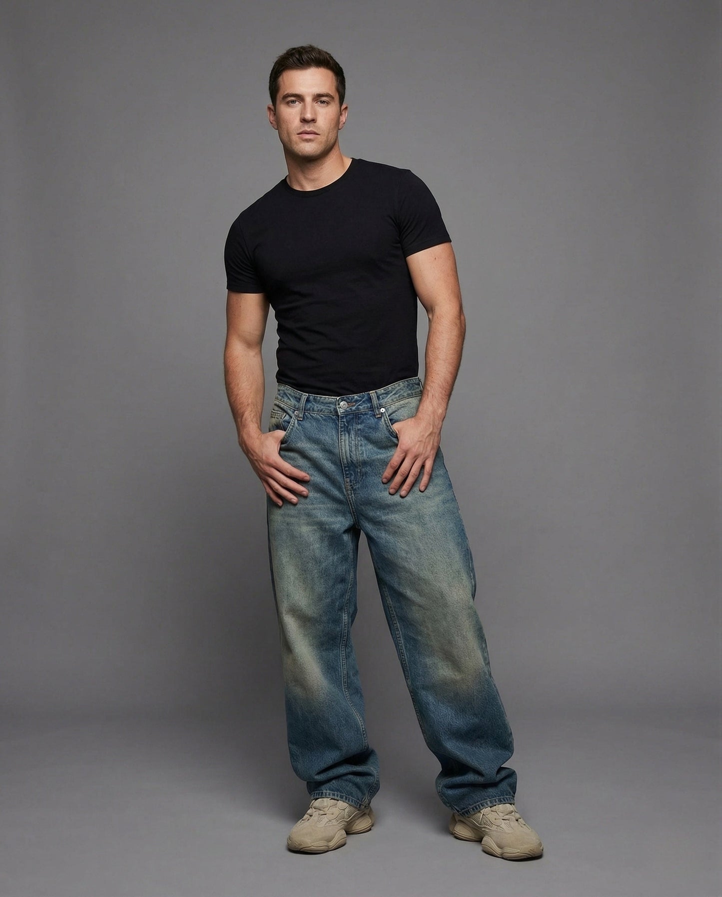 Unisex Baggy Jeans Used Look wird zu:
Herren Damen Baggy Jeans Used - Eveloria