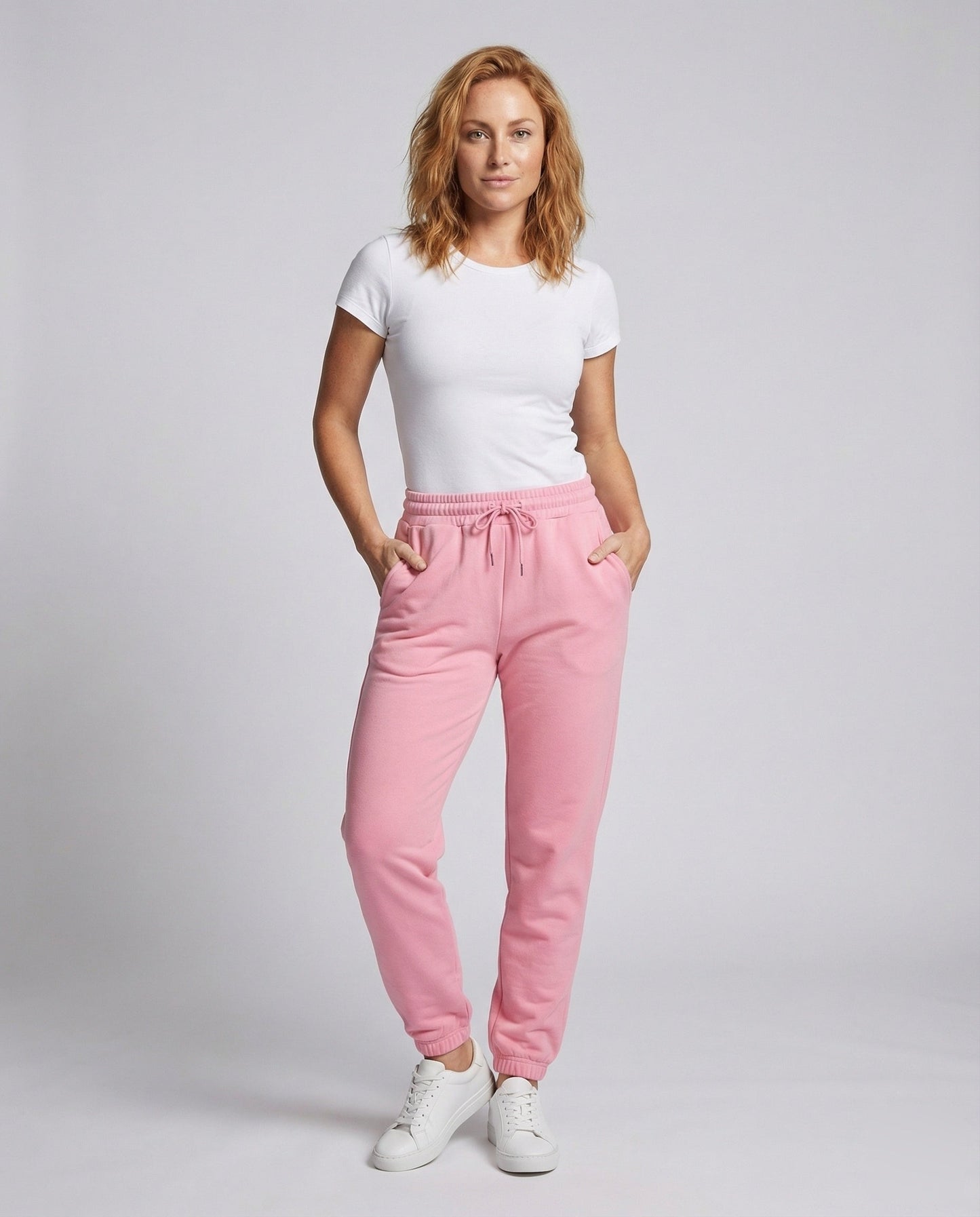 Damen Sweatpants Kordelzug Schwarz - Eveloria