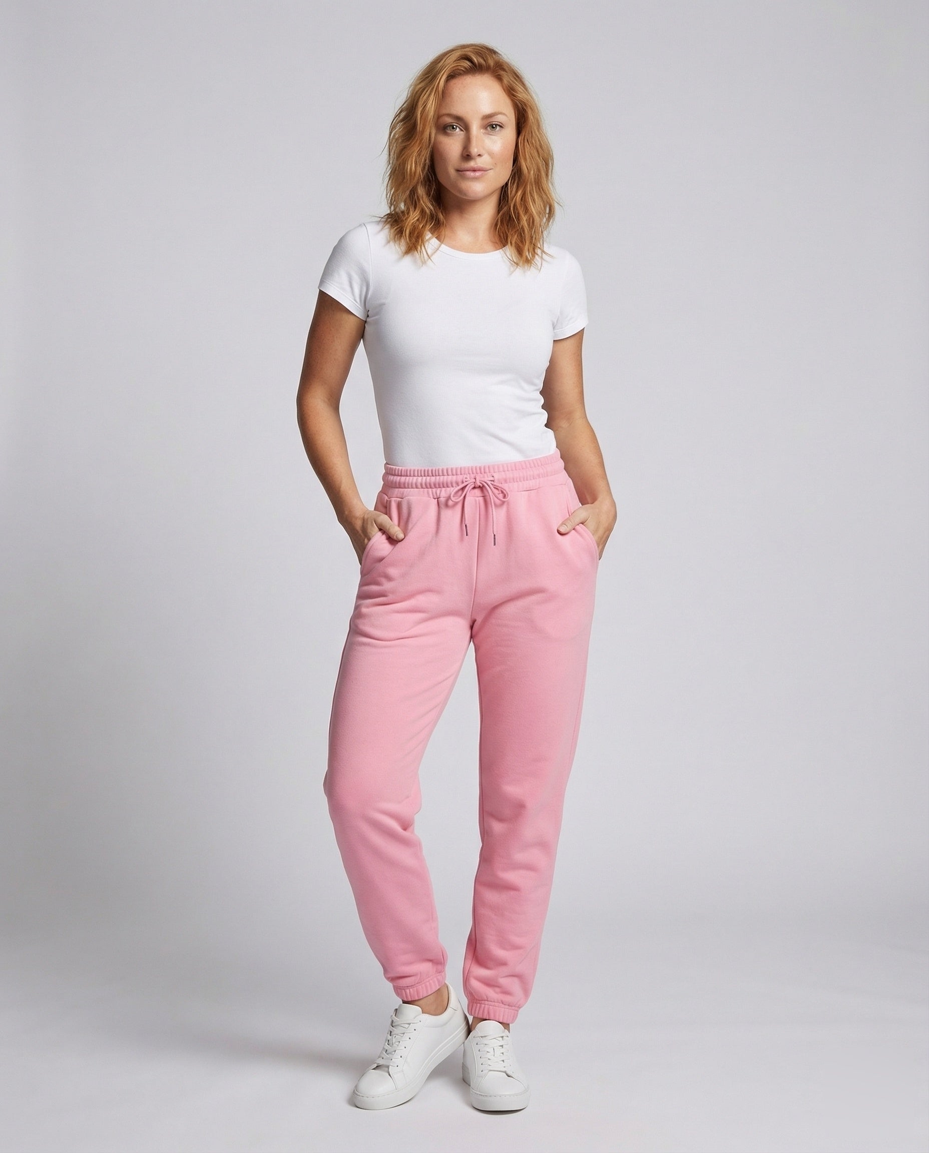 Damen Sweatpants Kordelzug Schwarz - Eveloria