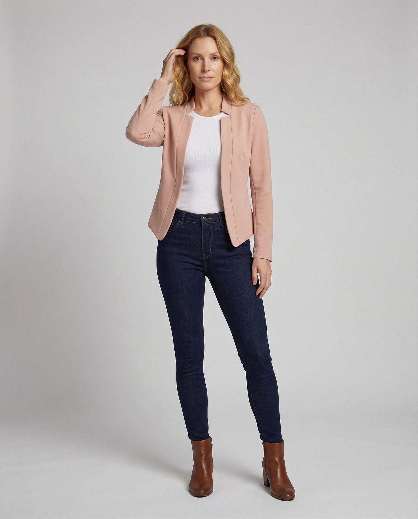 Damen Blazer Stretch Tailliert - Eveloria