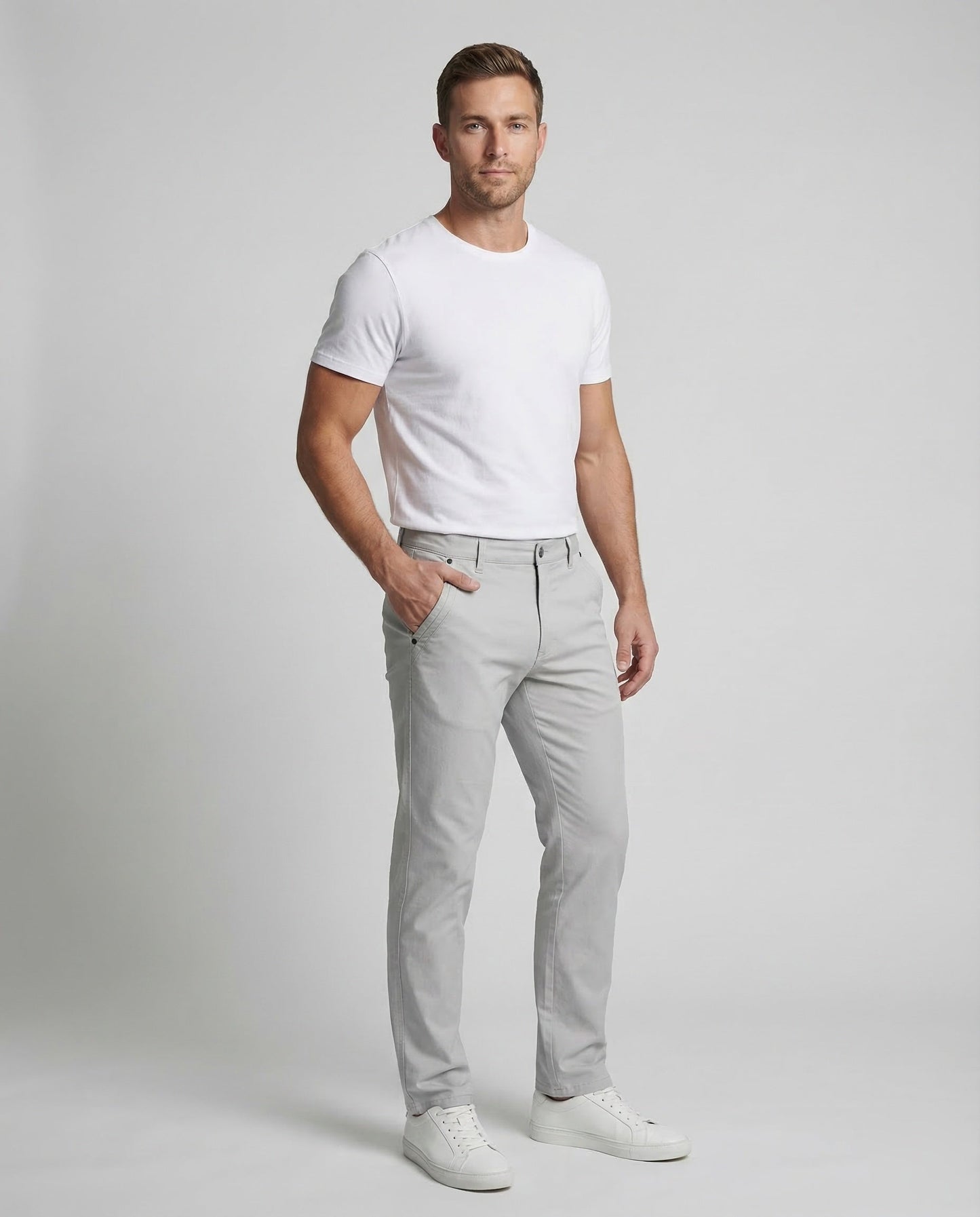 Herren Chinohose Elastisch Gerade wird zu:
Herren Chino Hose - Eveloria