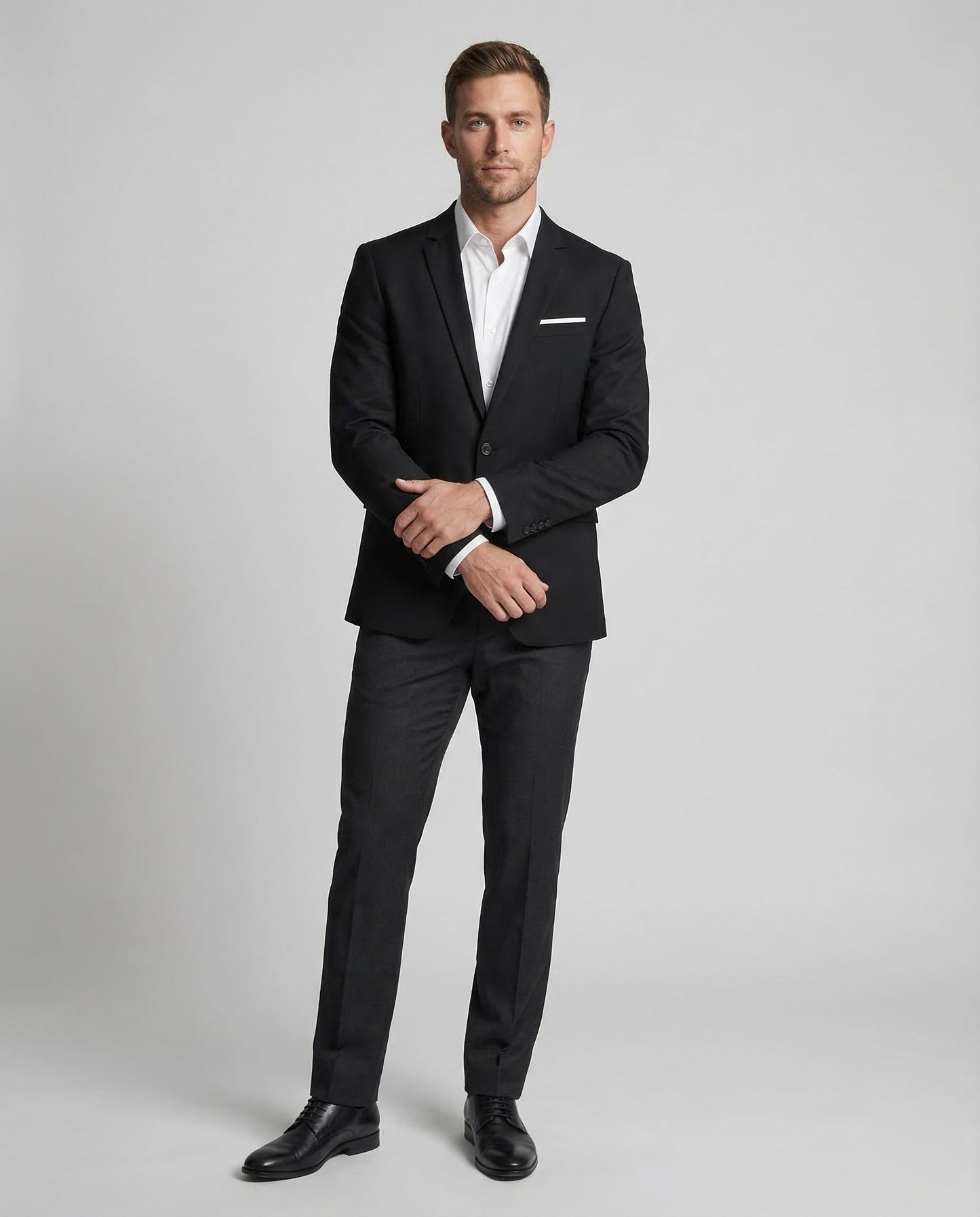Herren Sakko aus Samt mit Revers - Eveloria