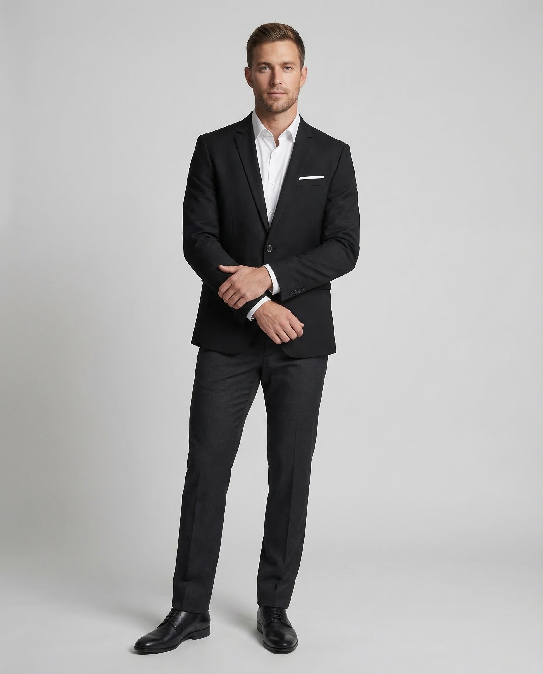 Herren Sakko aus Samt mit Revers - Eveloria