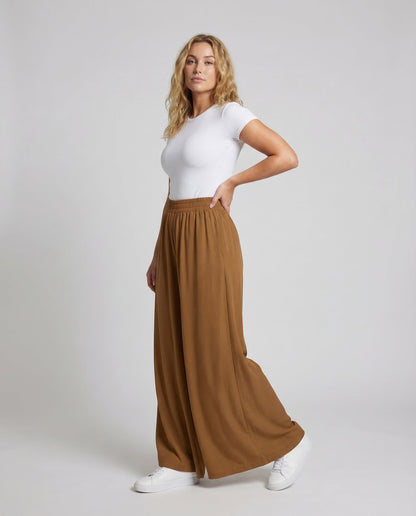 Damen Culottehose aus Viskose - Eveloria