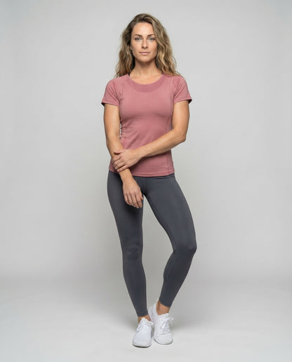 Damen Laufshirt Atmungsaktives Mesh Rücken - Eveloria