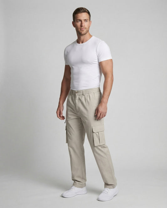 Herren Cargo-Hose mit Mehrtaschen - Eveloria