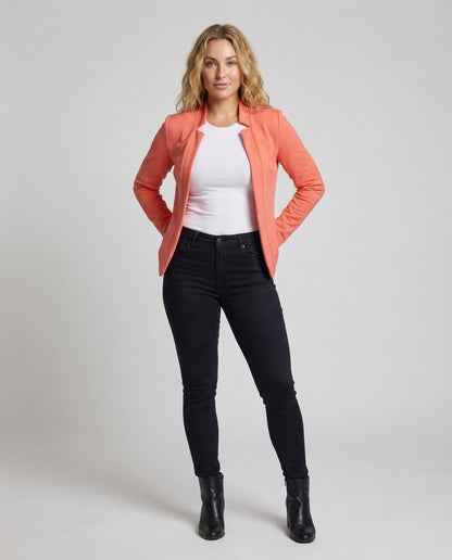 Damen Kurzblazer Offen - Eveloria