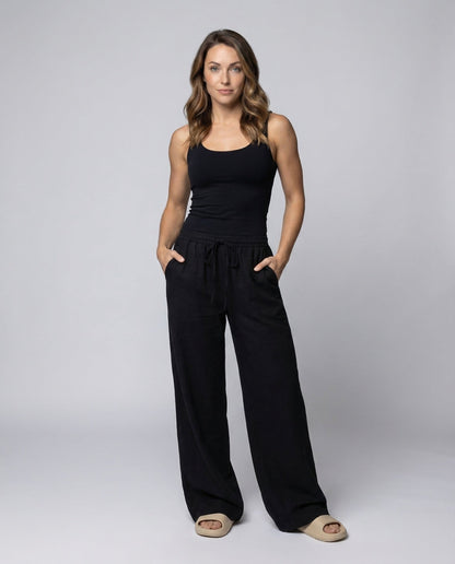 Damen Loungehose Extraweit mit Kordelzug - Eveloria