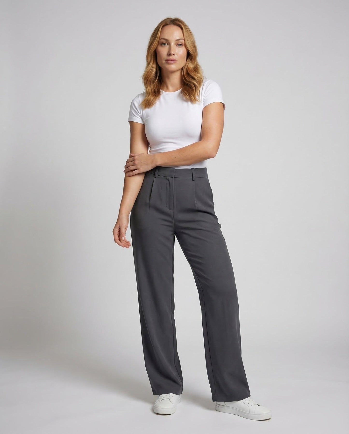 Damen Palazzo-Hose Elegant High-Waist - Eveloria