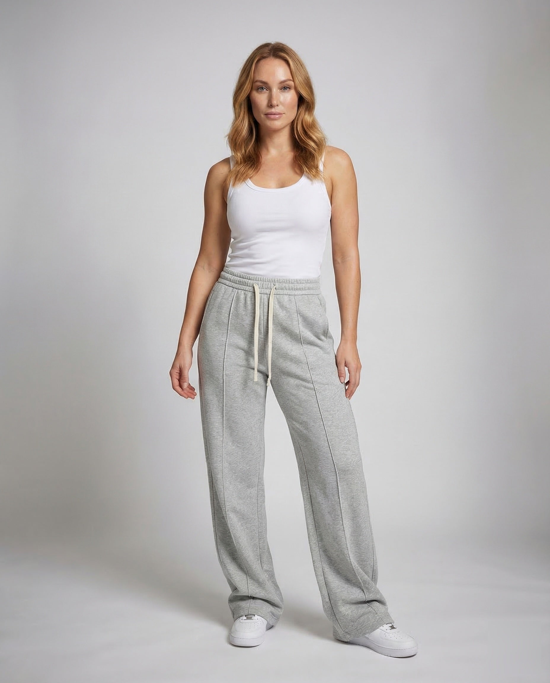 Damen Sweathose Extraweit High Waist - Eveloria