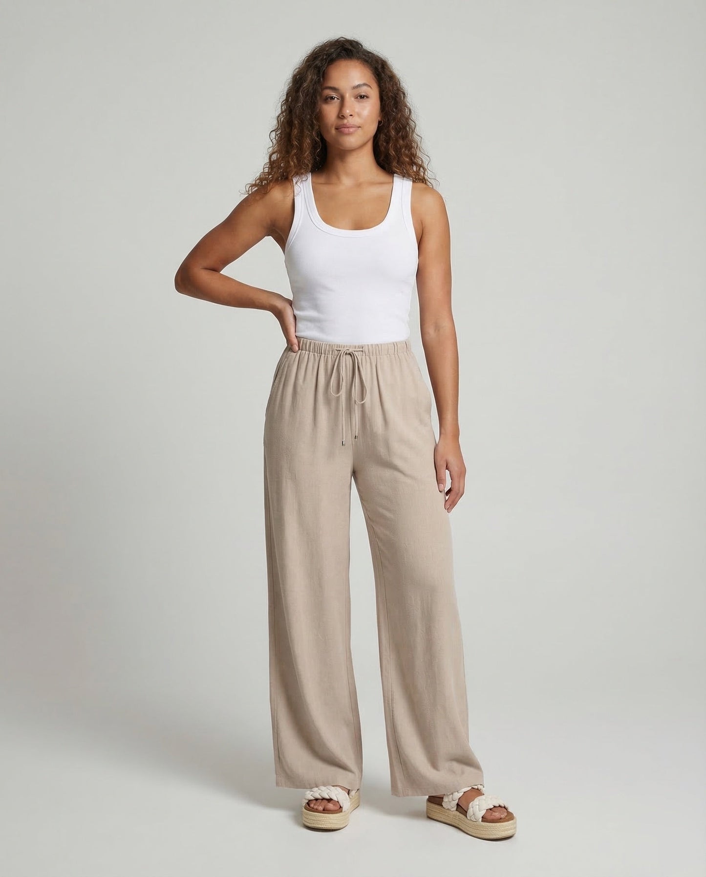 Damen Haremshose High Waist - Eveloria