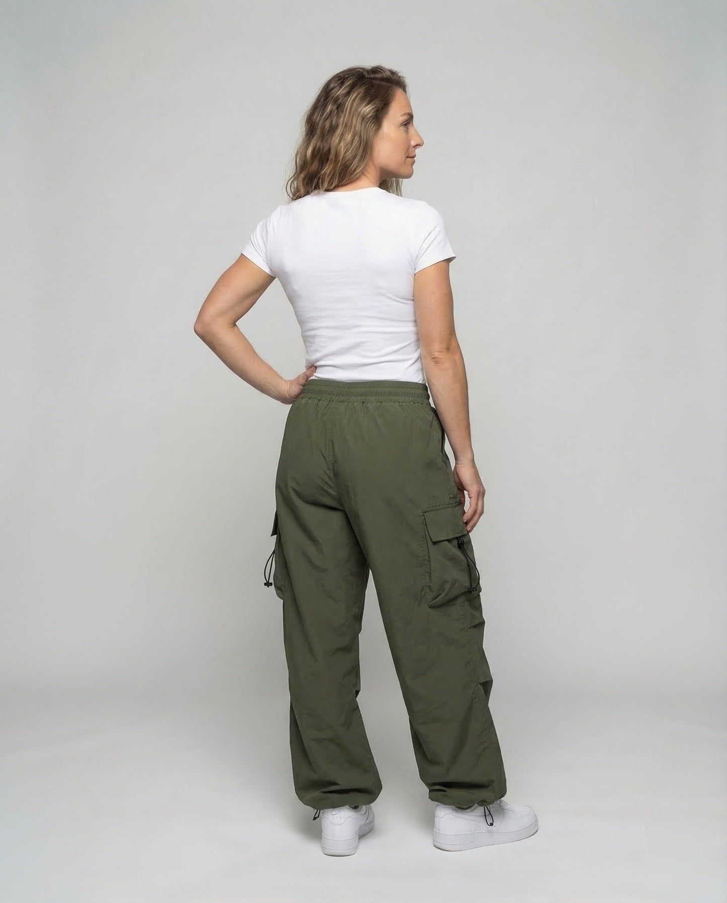 Damen Leicht Cargo Hose Weite Passform
