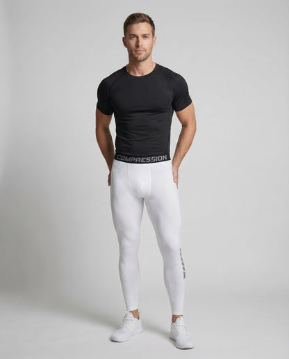 Herren Kompressionsleggings Capri - Eveloria