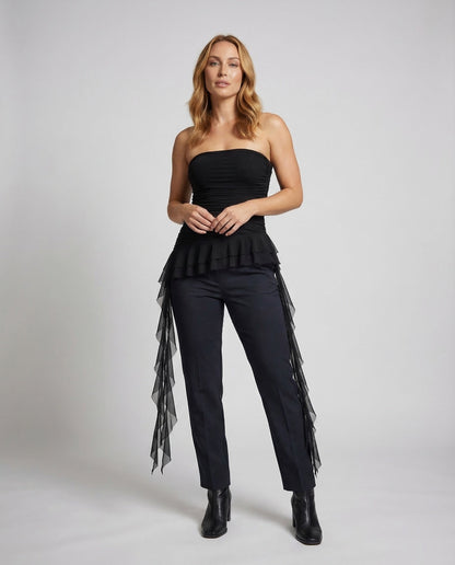 Damen Bandeau-Oberteil Corsage - Eveloria