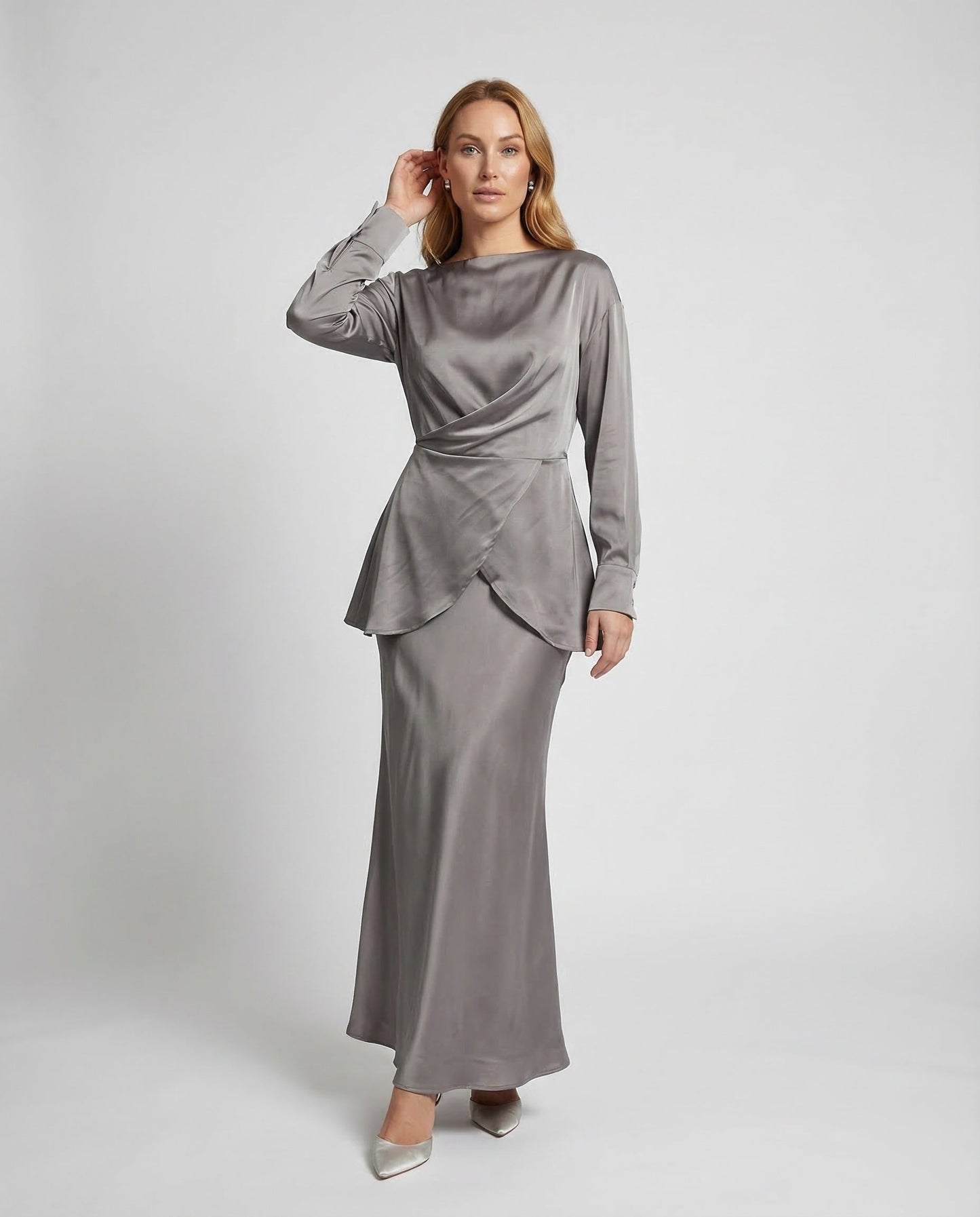 Damen Satin Schlafset Elegant - Eveloria
